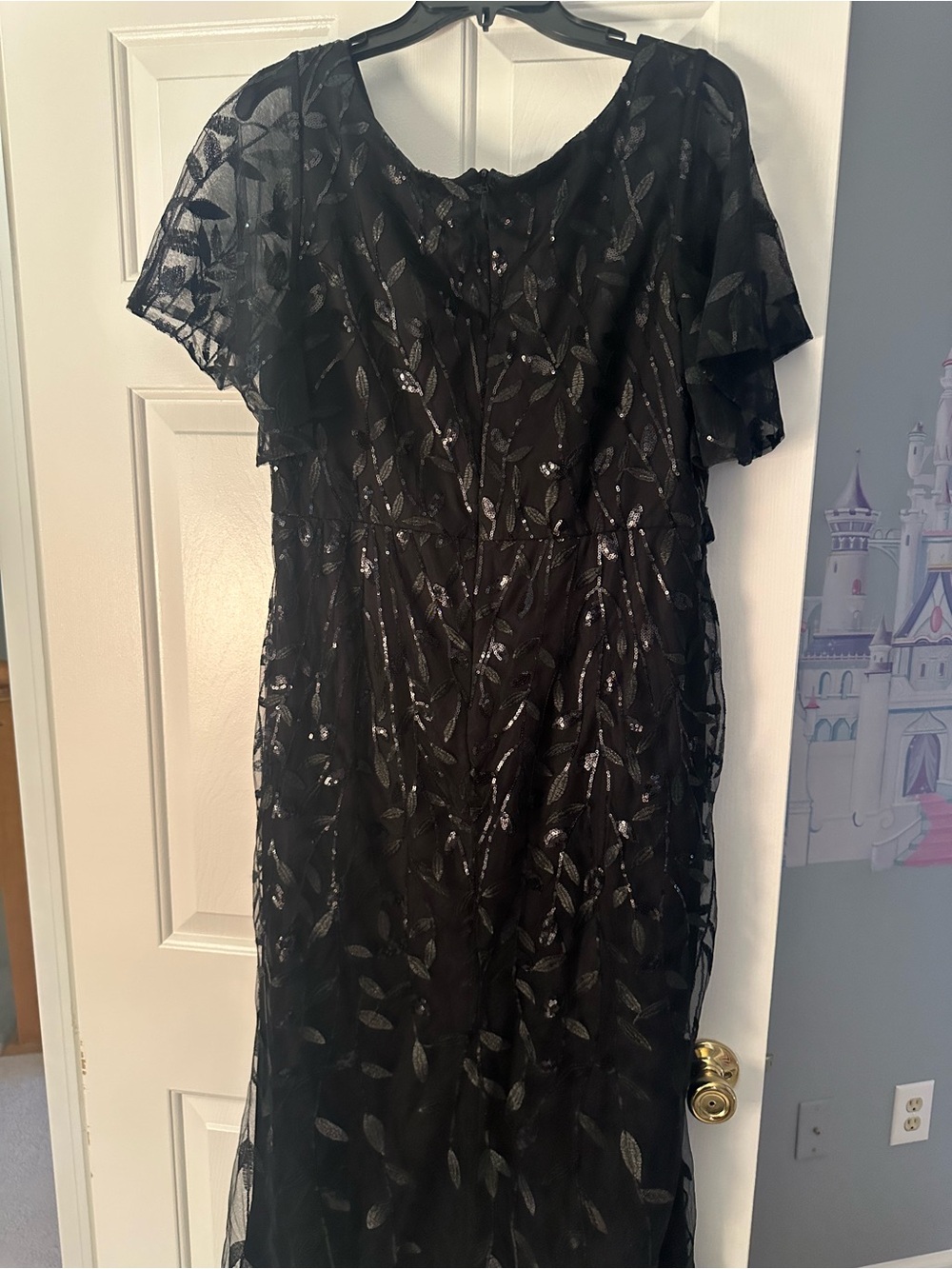 Women’s Formal Black Dress - Picture 6 of 8